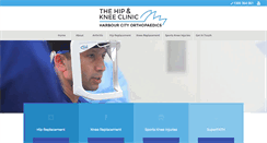 Desktop Screenshot of harbourcityorthopaedics.com.au